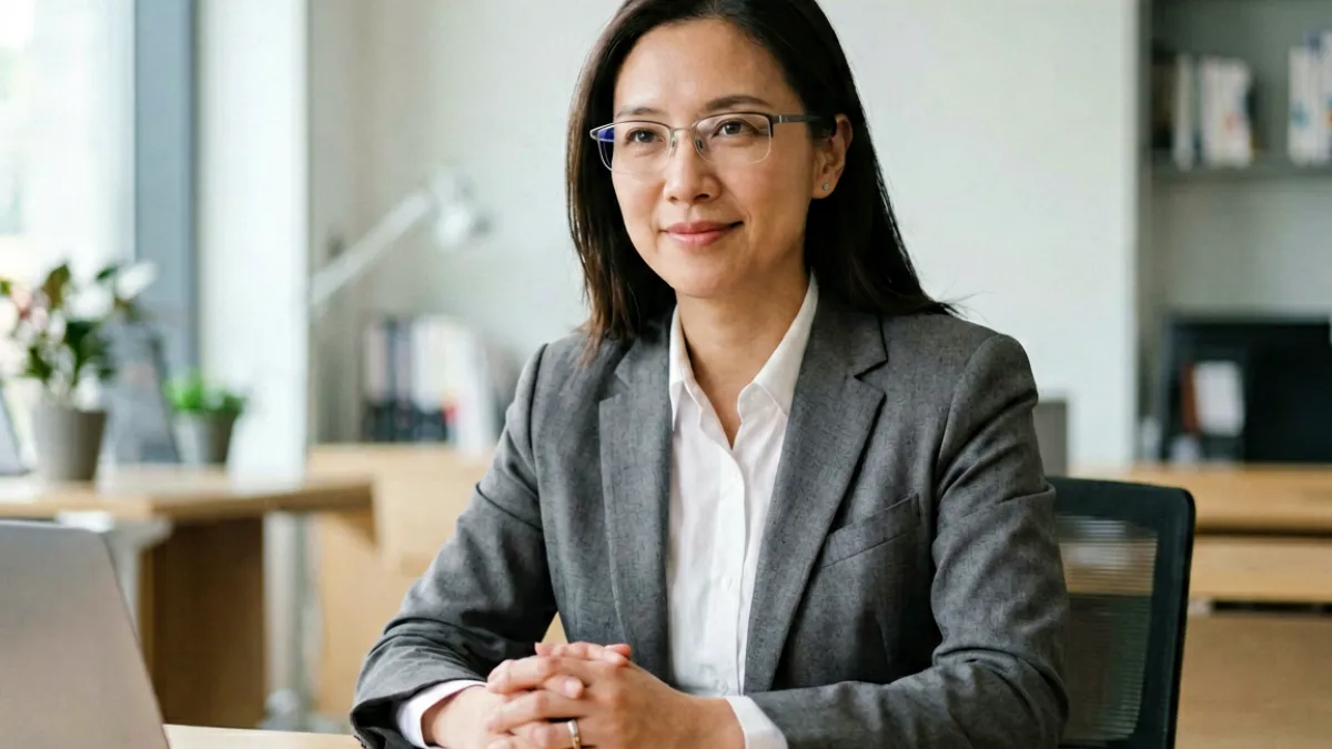 编辑团队对刘玥资料进行分类整理和事实核查的工作台面，放有笔记本和资料文件
